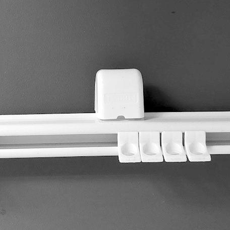 How to Add or Remove Curtain Track Gliders from Our Slimline Track 3 Slimline Track Ceiling Bracket with Cover