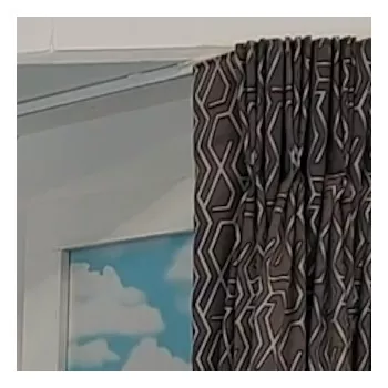 What are returns on a bay window curtain track