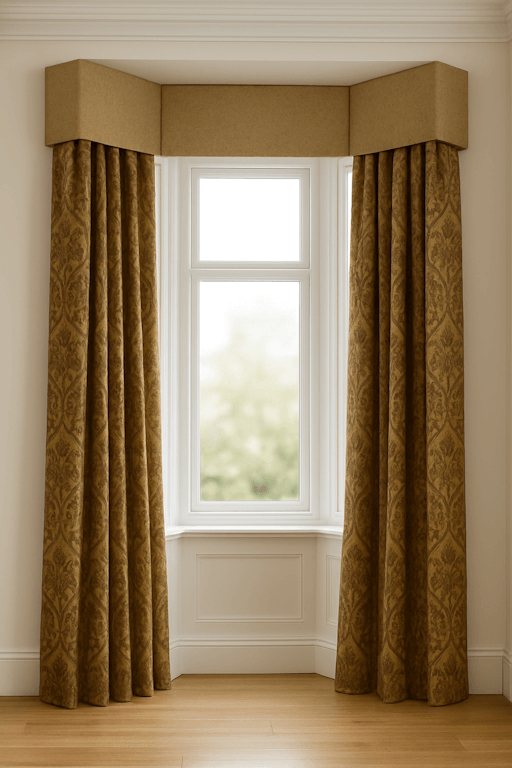 Pelmet or No pelmet for a Bay Window 1 Pelmet or No Pelmet for a Bay window