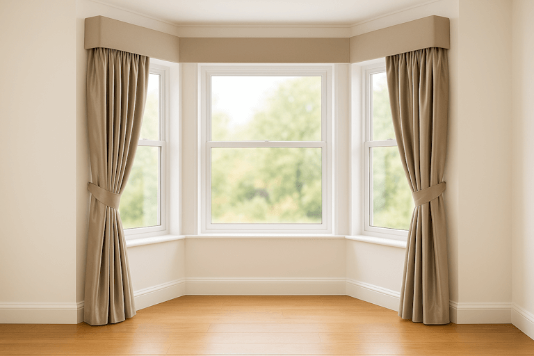 Pelmet or not in a Bay Window