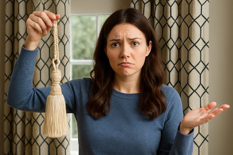 where to position your curtain tieback hooks