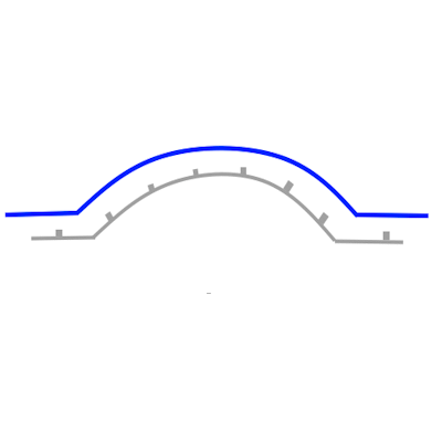 wave curtain bay track all ceiling fix