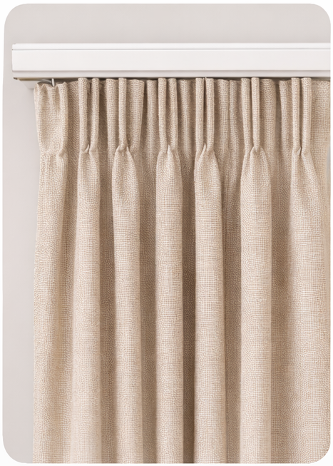 pencil pleat curtains
