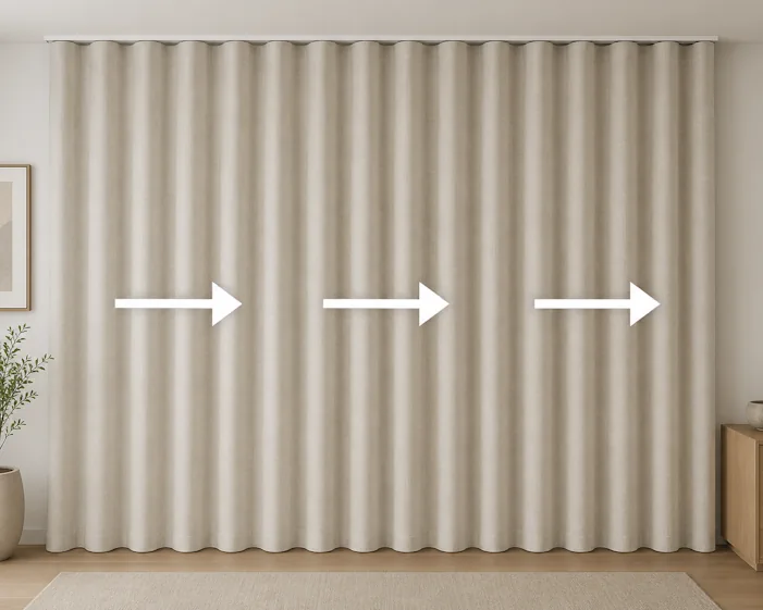 How Wide Should Wave Curtains Be?