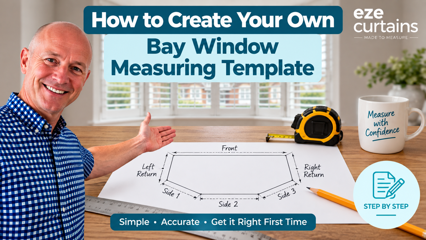 How to create your own bay measuring template