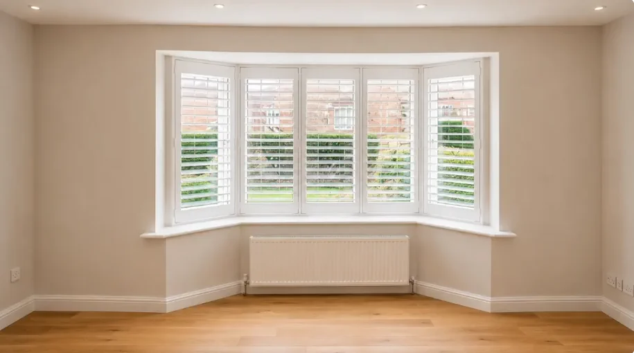 Hanging Curtains in Bay Windows 3 Splay bay window with returns